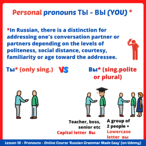 russian pronoun vy you 